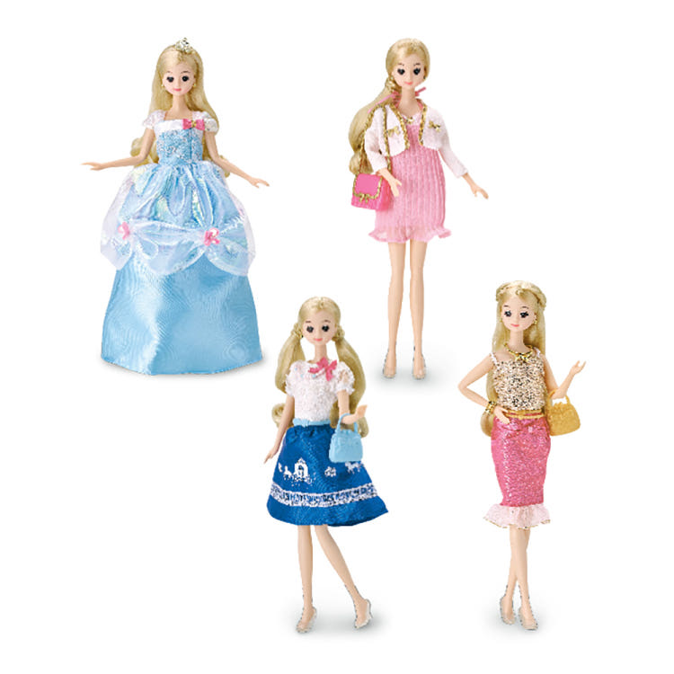 [mimi world] Mimiworld Cinderella Dress-Up Coordination Doll Set