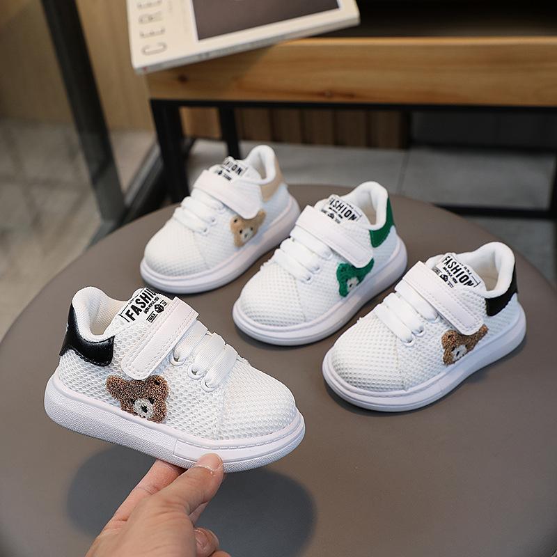 Дышащие кроссовки для мальчиков с мягкой подошвой — фото 3