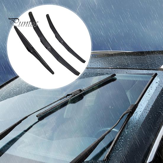High Speed Stable Wipers 3 Pcs 26"+16" Windshield And 12" Rear Wiper Blade Replacement for RAV4 2019 2020 2021 2022 2023 2024, All Weather Original