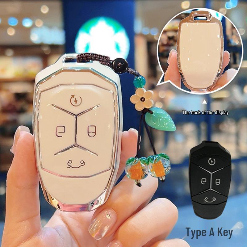 Lynk & Co 03 Key Case: 2025 Model, Men's & Women's Protective Shell with Buckle