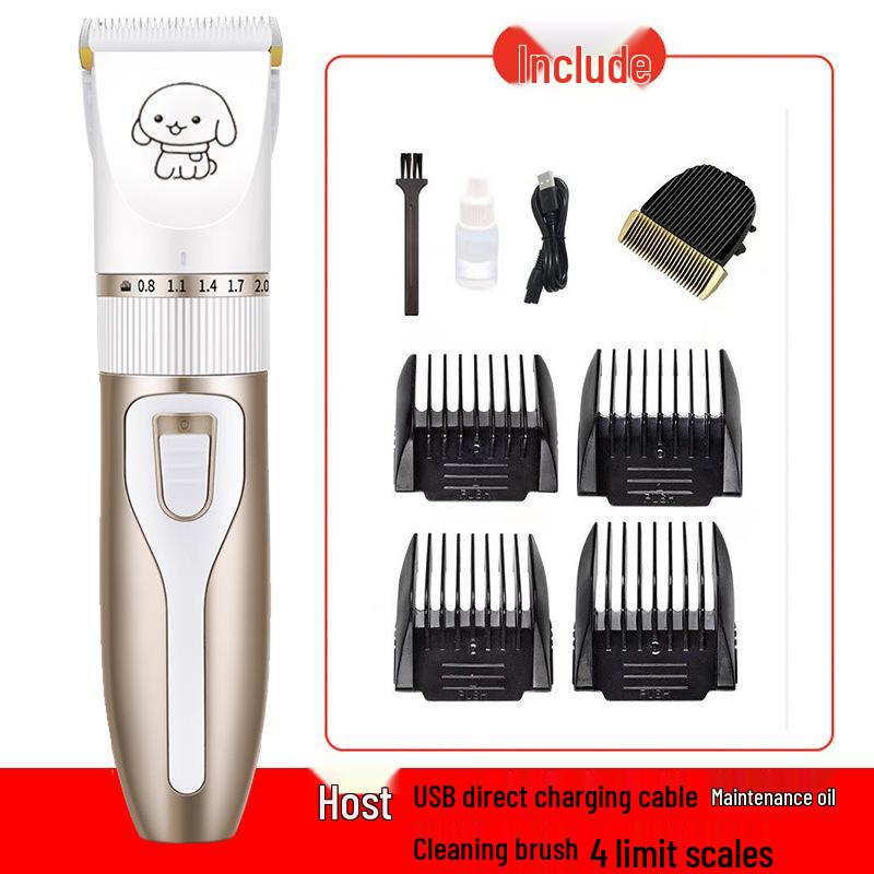Kuanger Pet Electric Hair Trimmer Set for Dogs & Cats