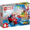 LEGO Marvel Spidey and the Amazing Friends Spidey's Car and Doc Ock Toy Birthday Present Block Educational Boys Girls Children 4 Years Old 5 Years
