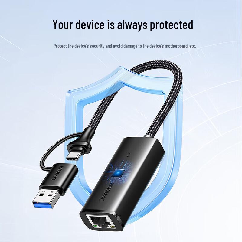 Ugreen CM650 USB-C/USB Gigabit Ethernet Adapter