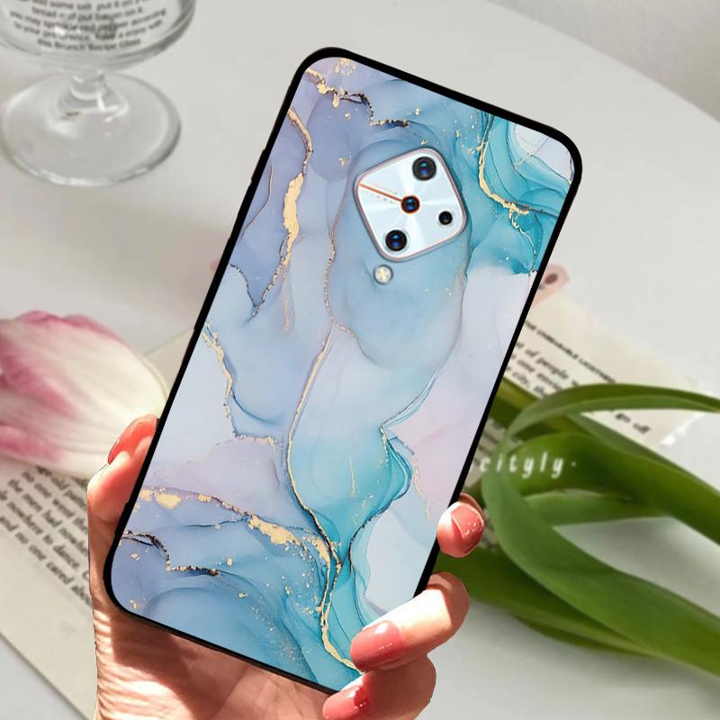 For Vivo V17 Case Cover S1 Pro Silicone Soft Painted Phone Case for VIVO 1920 V17 Russia Case TPU Bumper for vivoV17 V 17 s1Pro
