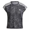 Womens/Ladies Snake Print Aeroready Running T-Shirt