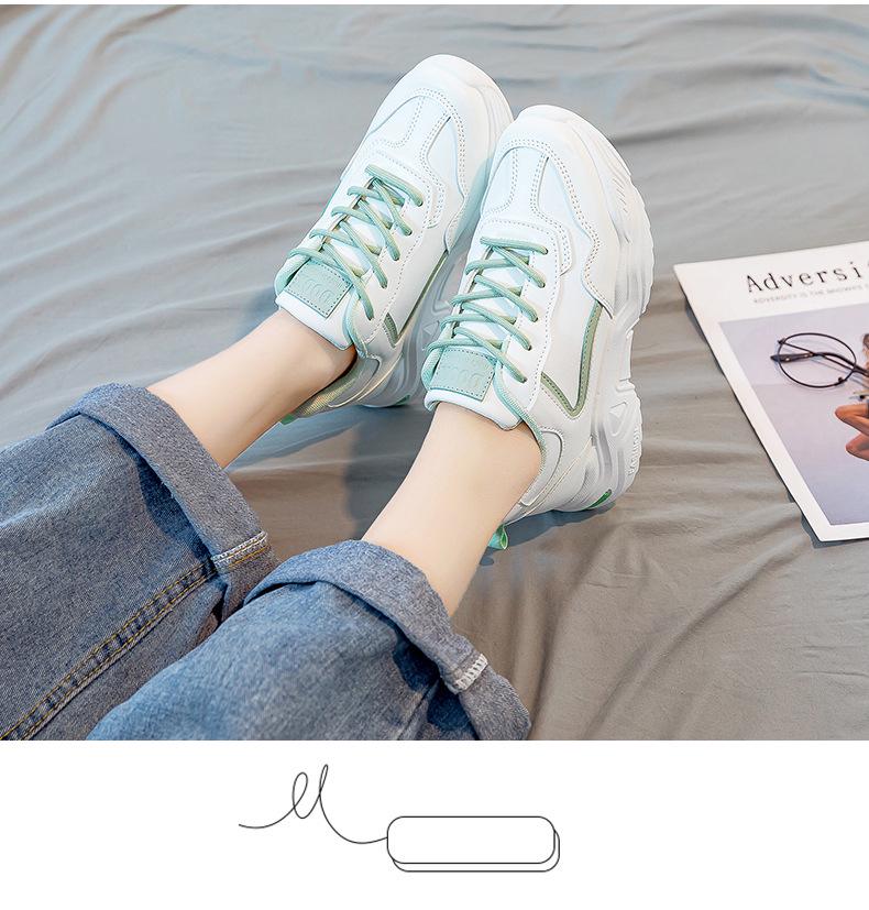 Women's Versatile Dad Sneakers 2025: New Thick-Soled Casual Running Shoes for Spring/Summer