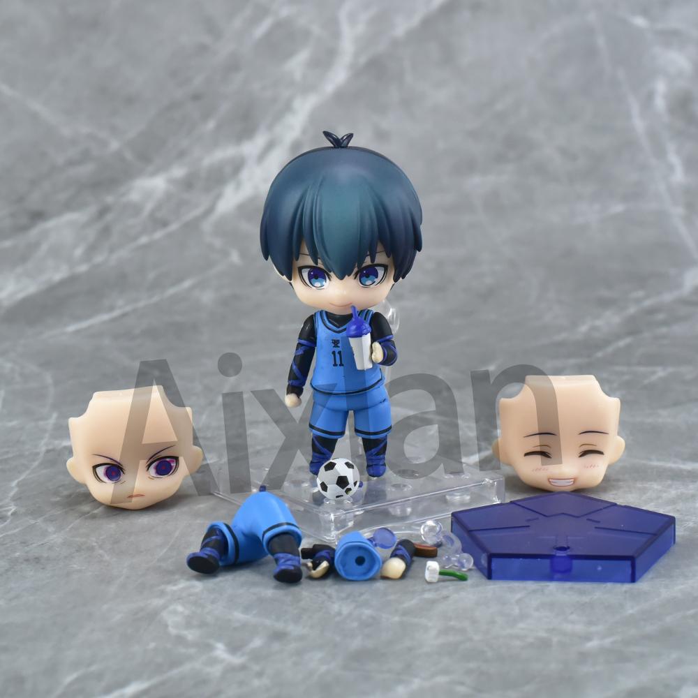 Aixlan #2326 Mikage Reo #2327 Rin Itoshi #1998 Isagi Yoichi Action Figure in PVC BLUE LOCK Anime Regalo di Natale Giocattoli da Collezione