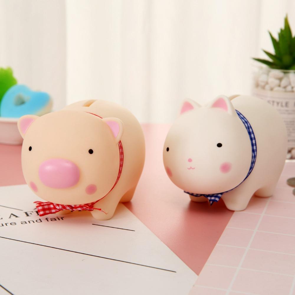 Rabbit Home Decor Eye-catching Anti-breaking Coins Boxes Kids Toys Piggy Bank Money Saving Box