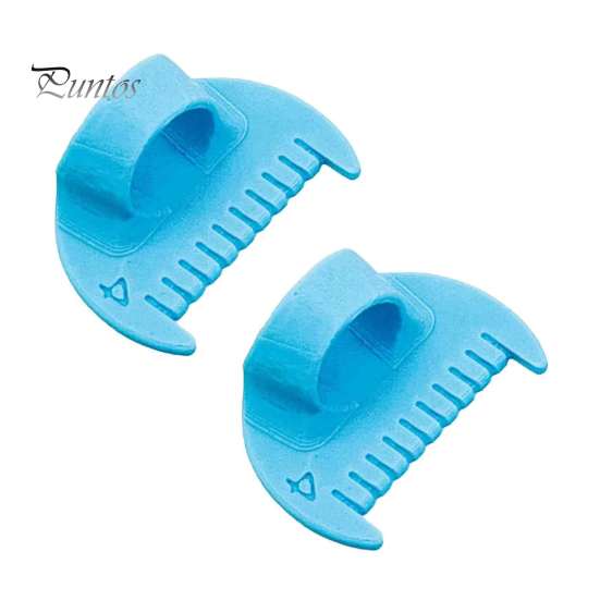 

2/4 шт швейная линейка с направляющей для большого пальца компактный дизайн портативный игломер линейка для квилтинга инструменты для шитья своими руками 4mm синий