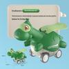 Kids' Dinosaur-Inspired Press-On Inertia Car Toy