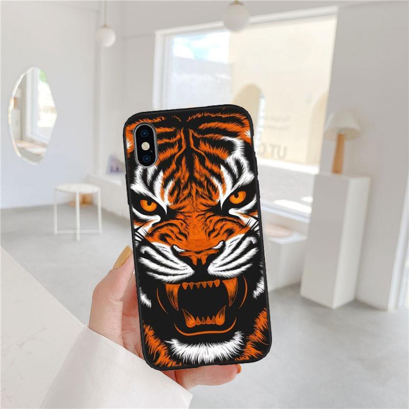 IX1 Animal Tiger Lion Phone Case for Samsung A56 A26 A36 A8 A9 A02 A02S A03S A10 10S A20 A20S A30 A30S A40S A50 A50S A70