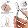 Paronychia Improved Stainless Steel Nail Clippers Trimmer Ingrown Pedicure Care Professional Cutter Nipper Tools Feet Toenail
