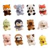 Cute Funny Panda Stuffed Animals Rabbit Toy Soft Comfortable Kitten Doll Early Education Toddlers Toy