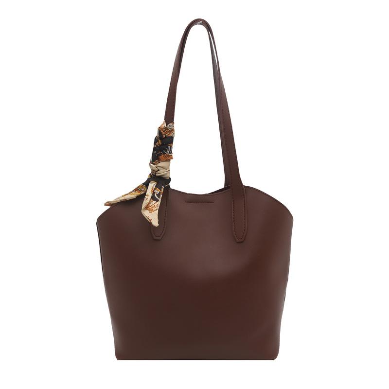 Versatile single shoulder big bag women's new trendy fashion casual simple large capacity commuting