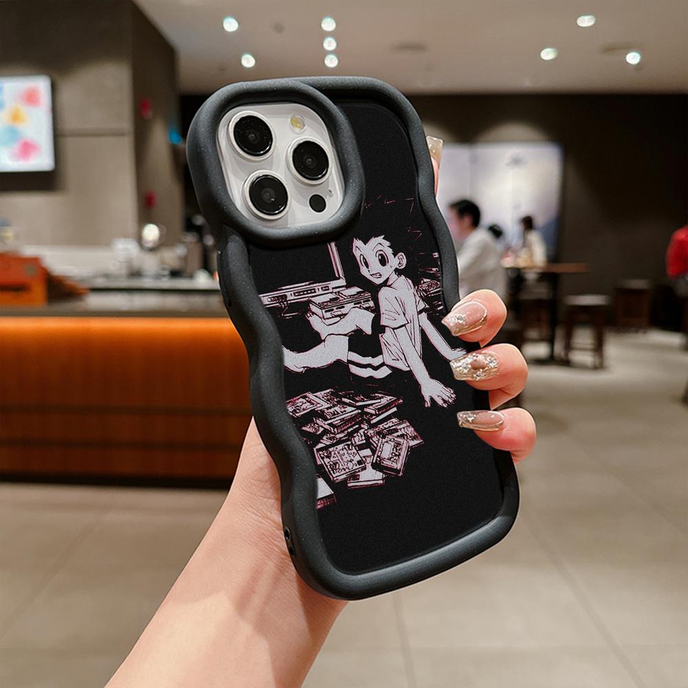Ae82 Hunter X Hunter Anime Art Huse de protecție pentru telefon pentru Samsung S24 Plus S23 Ultra A14 A55 A06 Honor X9b Motorola OnePlus Big Wave TPU Husă din spate