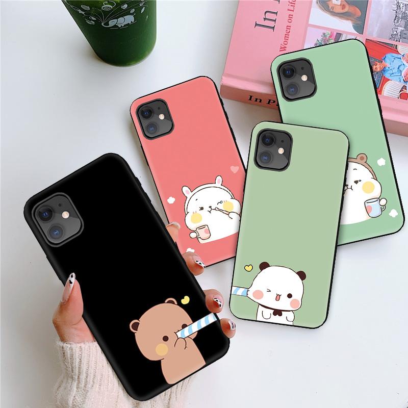 

Мягкий силиконовый чехол из ТПУ с милым медвежьим рисунком для Xiaomi Redmi 8A 9A 9C IPhone Samsung Galaxy A10s A20s A30s A50s Huawei Nokia Cover