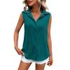 Women's Fashion Comfortable Solid Color Sexy Loose Round Neck T-shirt Vest