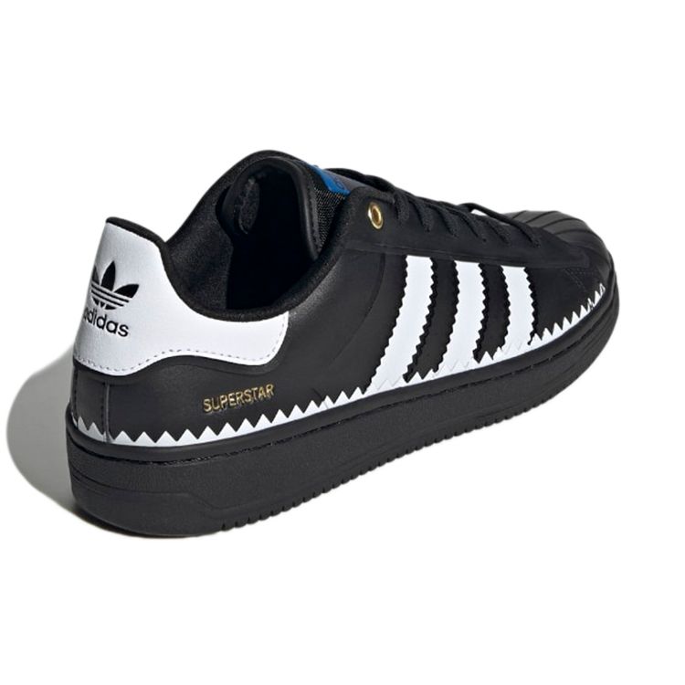 Adidas Superstar OT Tech Svart Hvit Herre Sneakers Core-Black Cloud-White Blue-Bird GZ7634