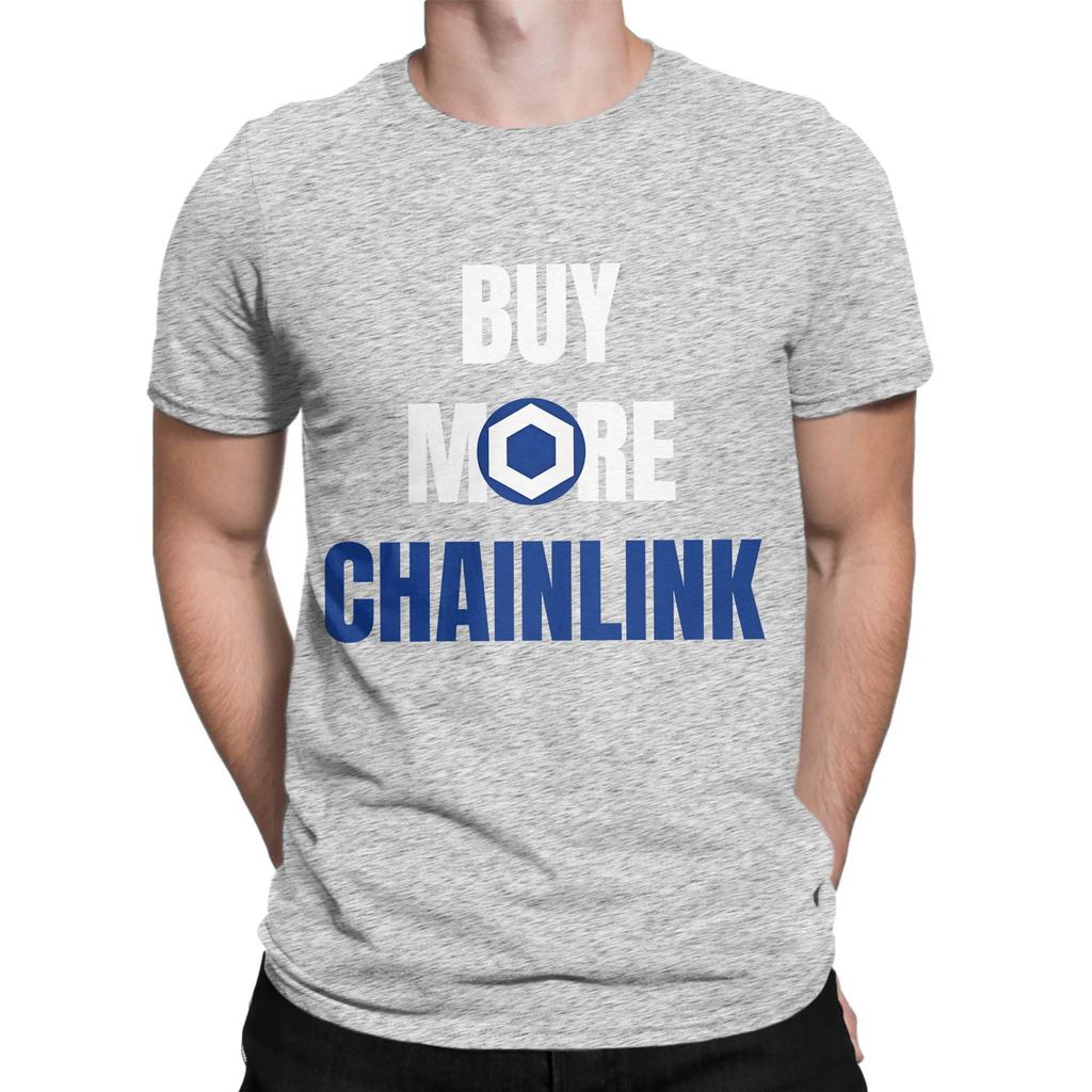Buy More Chainlink LINK Graphic Funny 100 Cotton TShirt Chainlink Tees Tops For Unisex