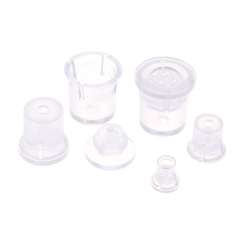 2Pcs Pc Translucent Advertising Nail Glass Nail Bracket Invisible Plastic Screw Frosted Screw For Glass Nail Advertising