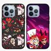 Angel Dust H-Hazbin Hotel Charile Casing for Apple iPhone 15 14 13 12 11 Pro XS Max XR 6 6S Plus + SE 14+ 6+ Phone Cover Case