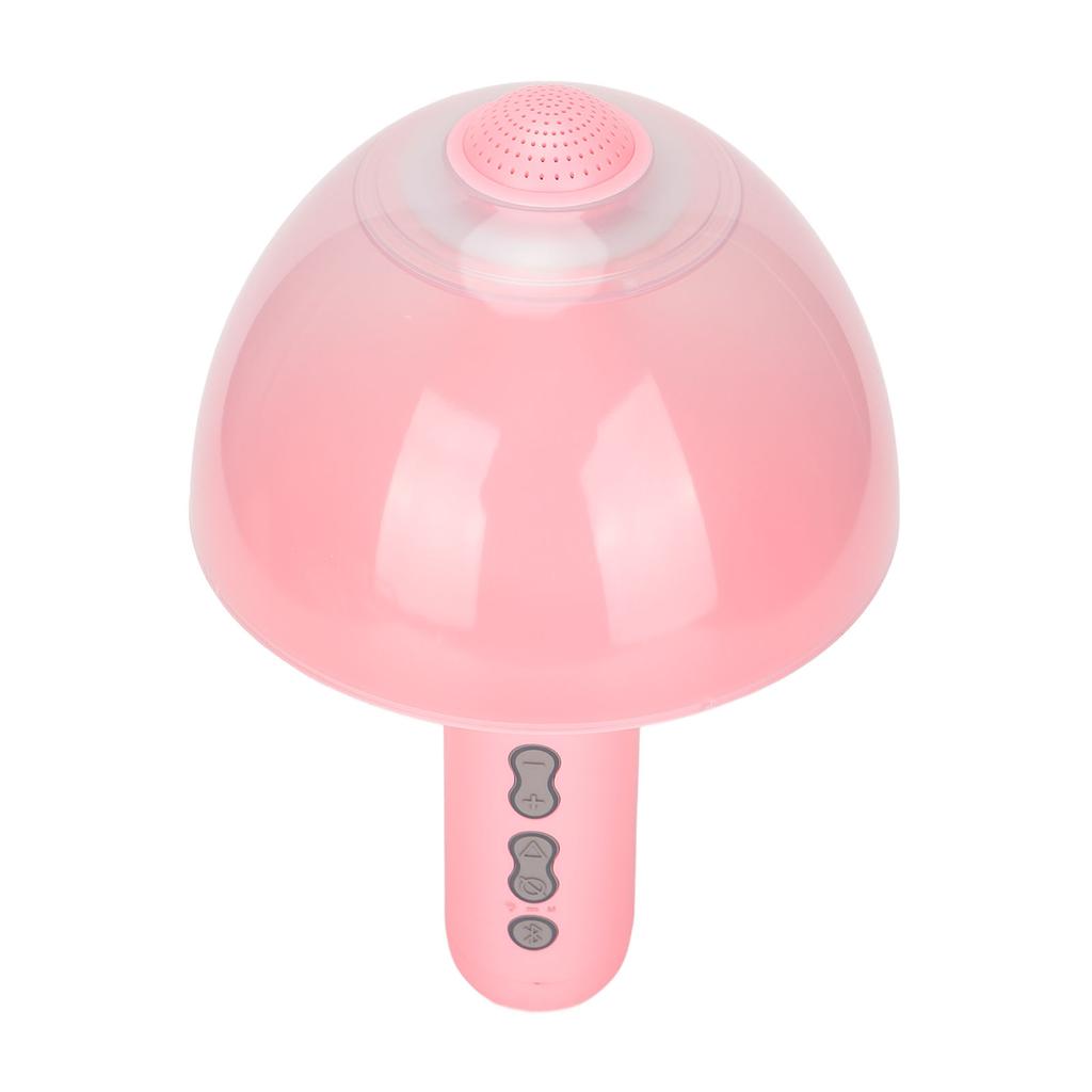 Bluetooth Wireless Karaoke Mic Night Light Bluetooth Microphone for Party KTV Home HolidayPink