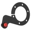 Carbon Fiber External Horn Button Kits for MOMO//Nardi/ Universal 6  Racing Steering Wheel Modified Button