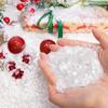 20/100g Fluffy Snowflake Artificial Snow Powder Artificial Snowflake Decor  Christmas Party