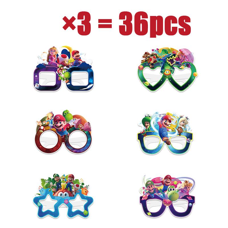 New Mario Galaxy Series Theme Birthday Decoration Party Supplies Tablecloth Props Paper Glasses Cup Kit Disposable Tablewar