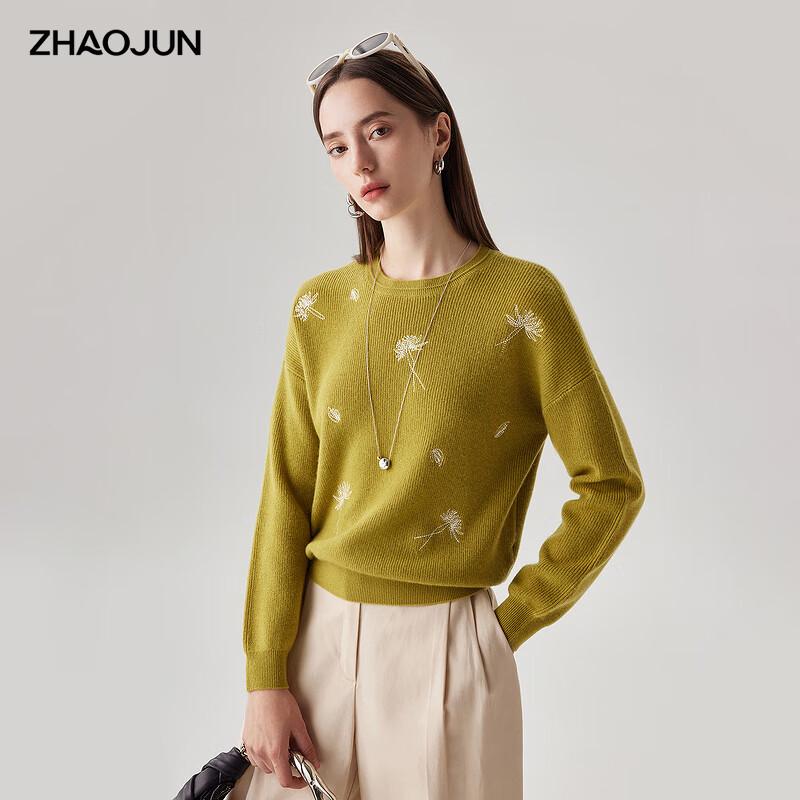 

Zhao Jun Women s Round Neck Thicker Wool Sweater XL