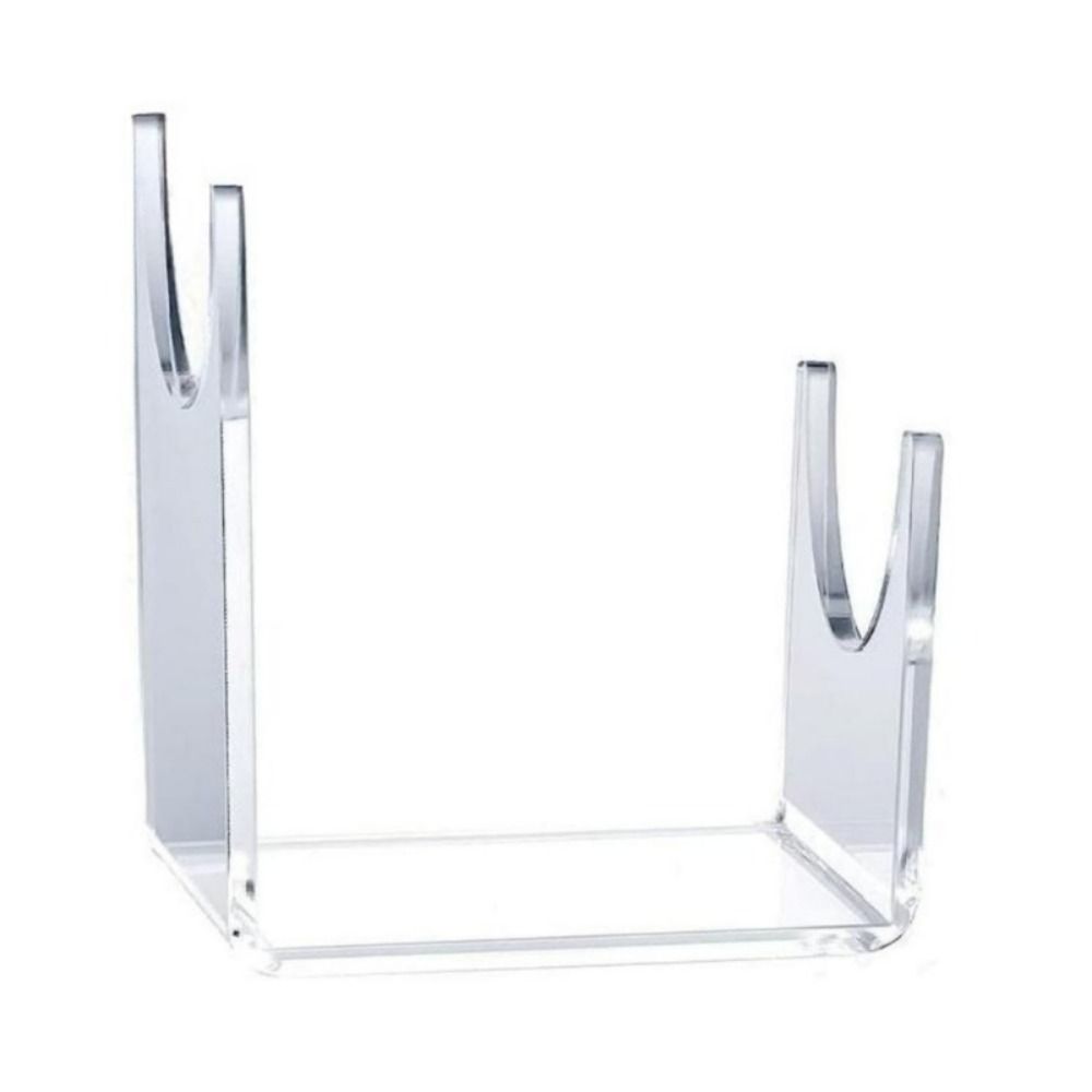 2Pcs/set Strong Acrylic Shofar Bracket Stand Transparent Design U-shaped Rack Holder  Christmas