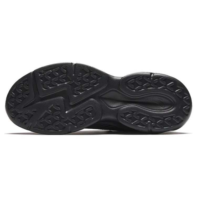 Anta Men Retro Casual Dad Shoes All Black 112348812-8