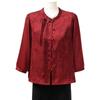 2026 Spring Elegant Seven-Sleeve Blouse for Middle-Aged & Elderly Women