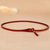 Slim Belt Casual Women's Belt Simple Women's Belt Fashionable and Versatile Dress Belt