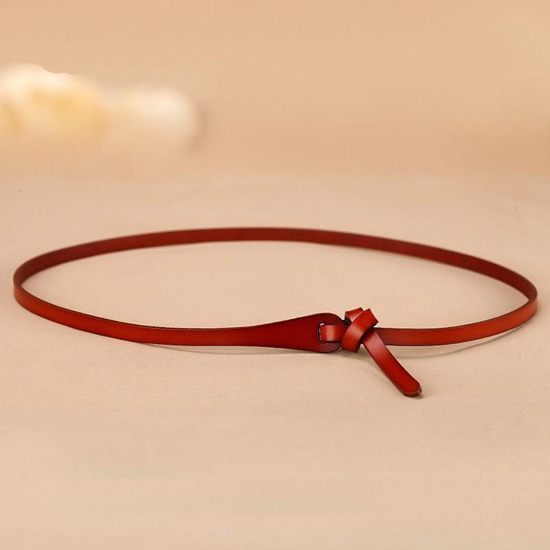 Slim Belt Casual Women's Belt Simple Women's Belt Fashionable and Versatile Dress Belt