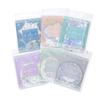 12Pcs Lace Silver Foil Stickers Multi-Style Patterns Greeting Card Envelope Gift Wrapping Art Embellishment
