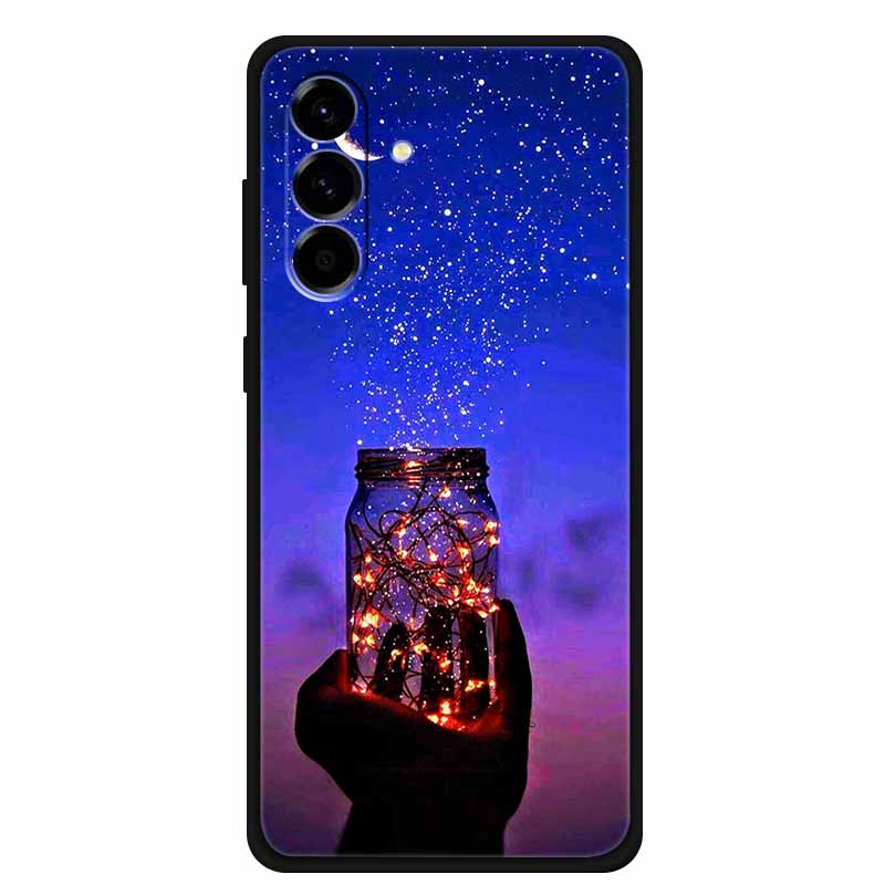 Custodia per Telefono per Samsung Galaxy S26 Custodia Nera in Silicone TPU Cover Posteriori per GalaxyS26 S 26 Custodia SamsungS26 Morbidi Paracolpi Protettivi