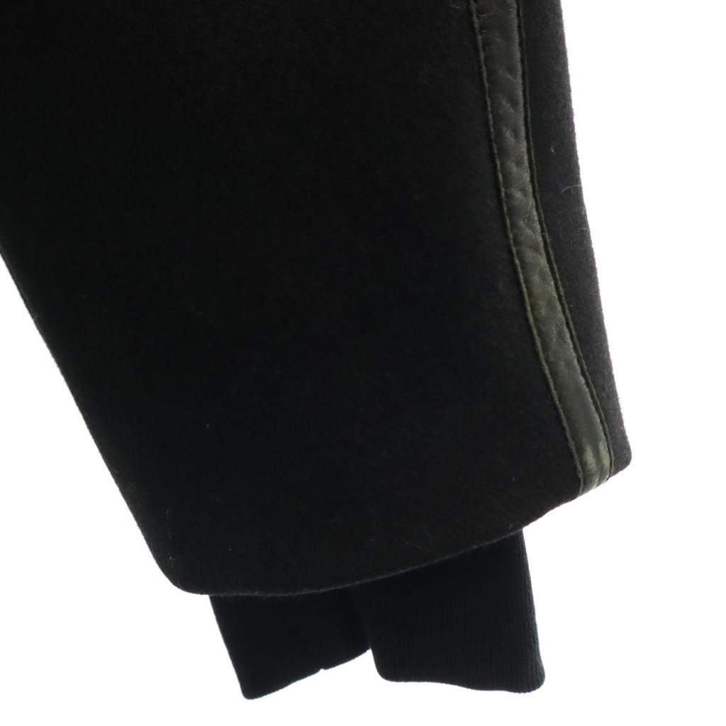 Paul Smith Light Melton Pea Coat L Black P Coat Men's Used