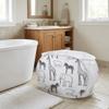 Cartoon Folding Laundry Basket Collapsible Laundry Hamper Space Saving Storage Basket  Bedroom