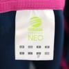 Adidas Neo Striped Pattern Track Jacket OT Navy Jersey Women Used