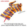 400cm Dance Performance Color Ribbon Sticks Durable Twirling Rods for Ballet Dance Artistic Gymnastics Ribbon Art Sprots Equipme