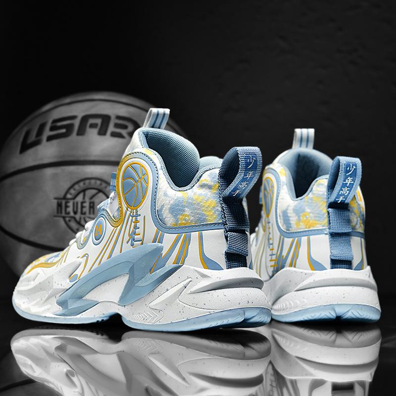 2024 New Men's Basketball Shoes Cushion Anti Slip Sports Shoes Fitness Training Shoes Male Basketball Boots Basket Sneakers