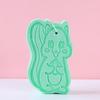 Allies Kids Squirrel Print Bath Sponge 3-Pack