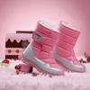 Kids Winter Children's Snow Boots Waterproof Cotton Shoes Thick Warm Non-slip Boots In The Tube Casual Kids Boots