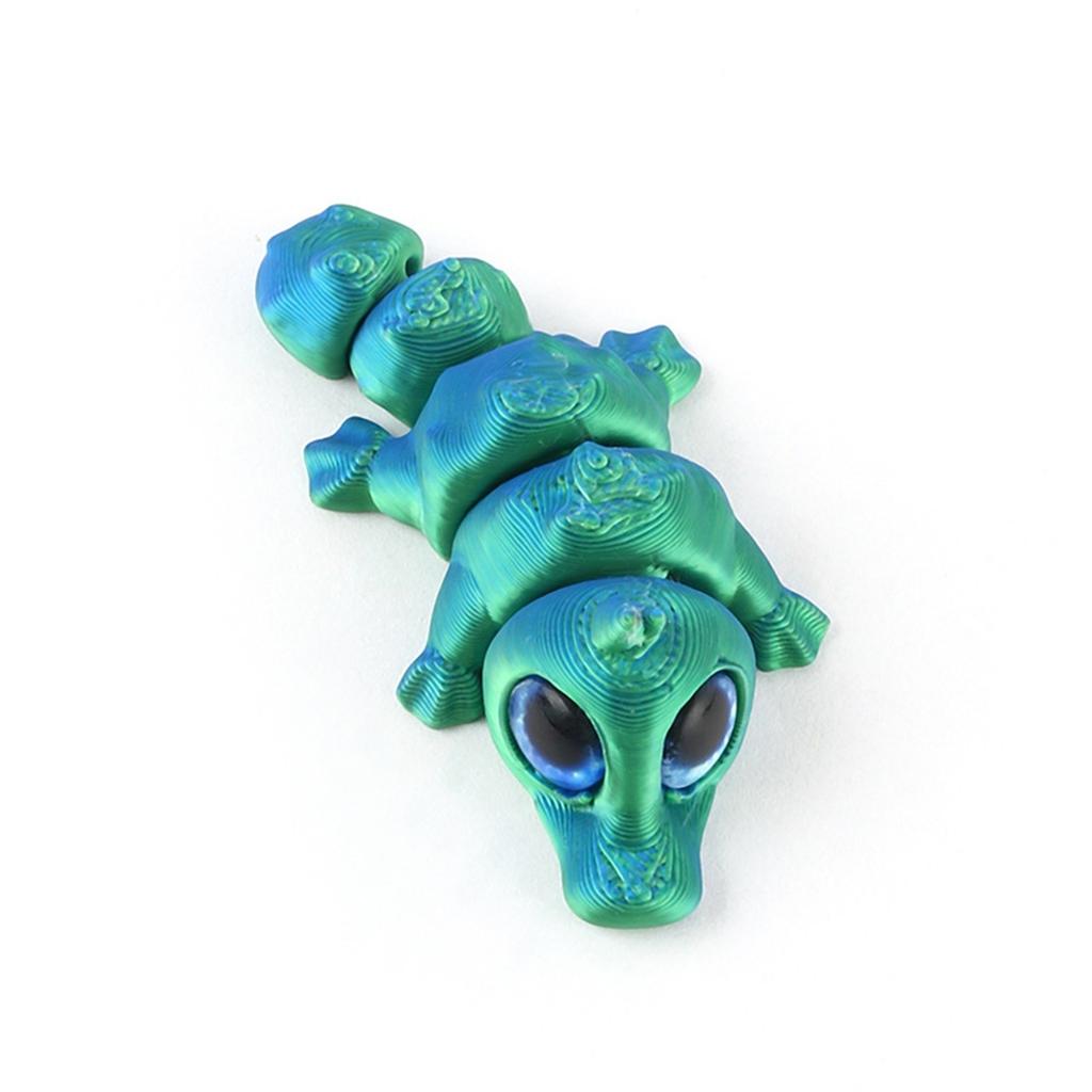 3D Printed Multi-color Real Eyes Movable Eyeballs Gradient Hand-made Model Animal