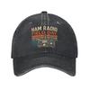 Amateur Ham Radio Sun Baseball Cap Summer Female Male  Design Trucker Hat High Quality Y2k Cool Hunting Camping Snapback Cap