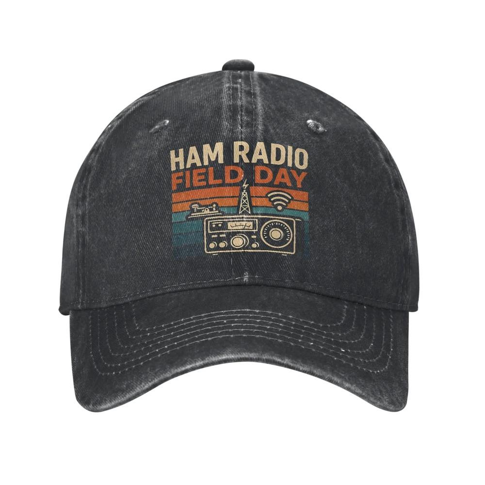 Amateur Ham Radio Sun Baseball Cap Summer Female Male Design Trucker Hat High Quality Y2k Cool Hunting Camping Snapback Cap