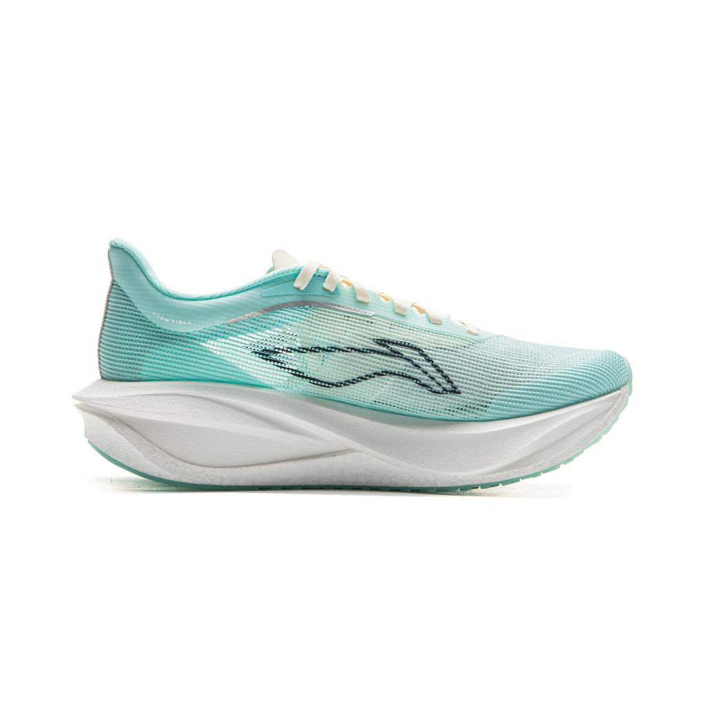 Li Ning Feidian 5 Challenger Laufschuhe Damen Niedrig geschnitten Inselblau ARMV002-20