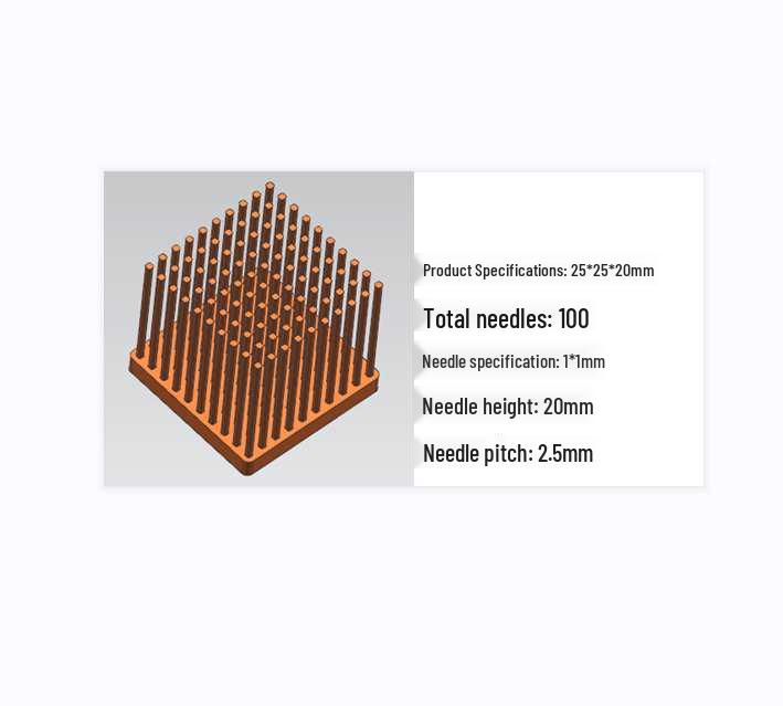 Purple Mini IC Chip Overclocking Heatsink for Motherboards