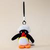 Genuine Pingu Penguin Plush Toy Pendant Adorably Penguin Doll Couple Keychain Car Key Holder Kawaii Home Decor Toys Xmas Gift